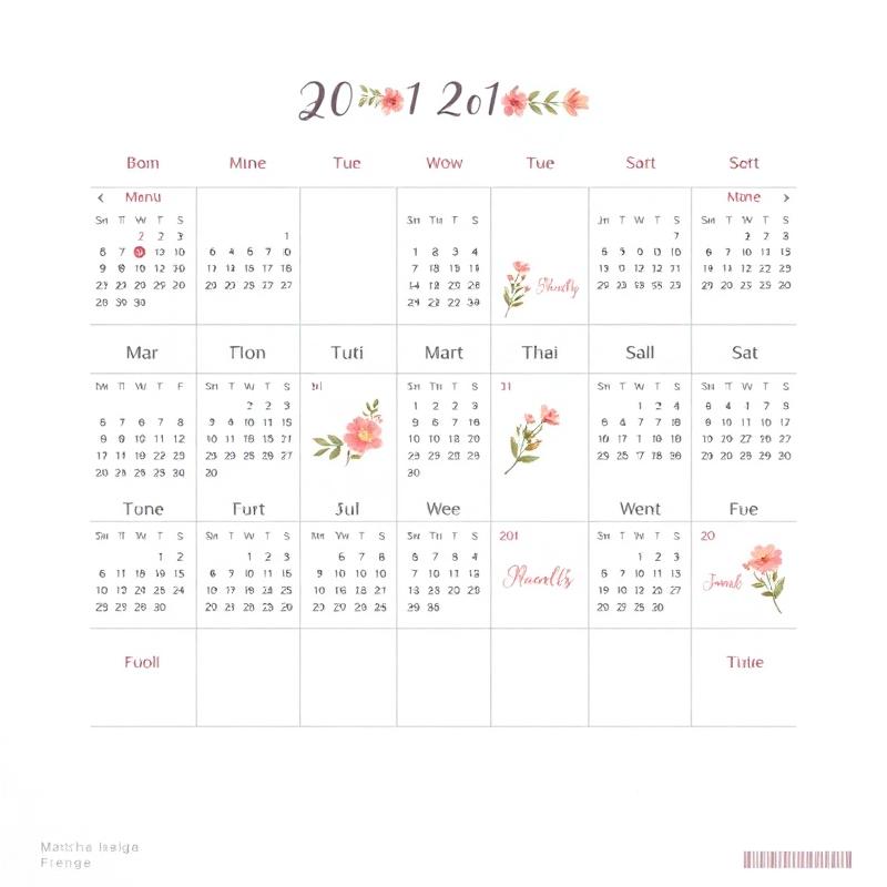Calendarios